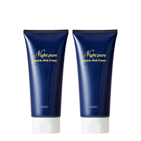 ナイトピュア　ハンド＆ネッククリーム２本セット